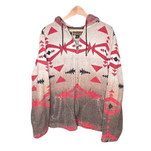 Lucky Brand Tan and Red Lightweight Shirt Jacket